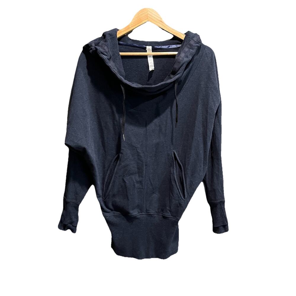 lululemon athletica Black Hooded Pullover Sweatshirt